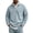 17#Light Blue, variant on Men's Business Casual Quarter Zip Sweatshirt Stand Collar Corduroy Long Sleeve Pullover Top Regular Fit Light Gray M