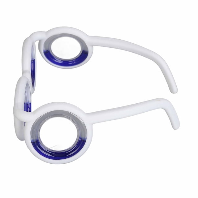 Gafas de Mareo, Evita Gafas Contra El Movimiento de Náuseas Sin Lentes Círculo Líquido Ultra Ligero para la Asiminación Para Niñas
