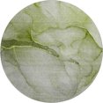 thumbnail image 2 of Addison Rugs Mayfield Washable Transitional Watercolors Olive Round Rug, 8' x 8', 2 of 5