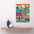 thumbnail image 2 of Brighton Royal Pavilion Palace Vibrant Detailed Large Wall Art Poster Print Thick Paper 18X24 Inch, 2 of 5