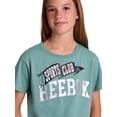 thumbnail image 4 of Reebok Girl's Team Sparkle Graphic T-Shirt, Sizes 4-18, 4 of 7