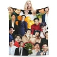 thumbnail image 2 of Blanket Gong Yoo Ultra-Soft Micro Fleece Wollen Blankets Throw Blankets Carpet Gift for Home Decoration,Decor Sofa,Office,Dormitory Bed car Camp Couch All Seasons, 2 of 5
