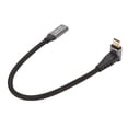 thumbnail image 2 of Cable USB C 3,1 macho a hembra PD100W carga rápida 10Gbps 4K a 60Hz Cable de carga USB C para consolas de juegos Steam Deck 25cm/9,8 pulgadas, 2 of 10