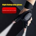 thumbnail image 3 of Guantes De Pesca Guantes de pesca LED de medio dedo Guantes de senderismo para acampar al aire libre (mano derecha) Likrtyny Para Estrenar, 3 of 5