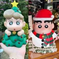 thumbnail image 4 of Figuras de anime Crayon Shin-chan Shinnosuke Nohara Nohara Himawari Figuras de acción PVC Tema navideño Modelo Colección Juguetes Regalos, 4 of 5