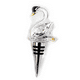 thumbnail image 1 of Corcho de vino de cisne de cristal creativo - cisne de cabeza azul Adepaton CPB-DE-LYY1243-2, 1 of 5