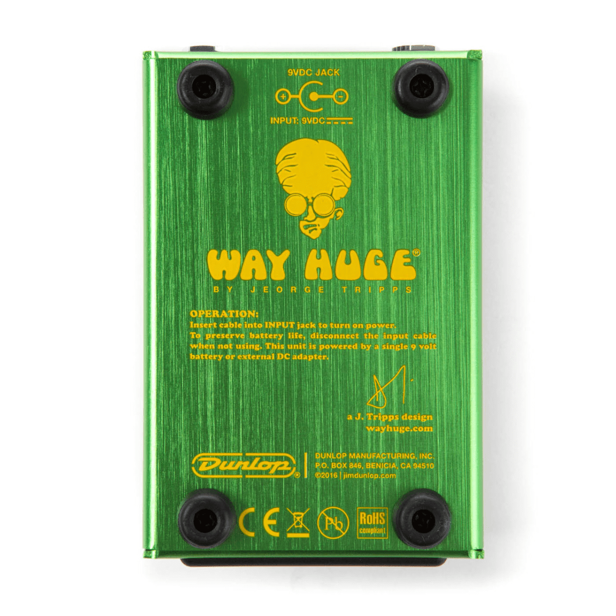 Way Huge Electronics Swollen Pickle Jumbo Fuzz MkIIS Guitar Effects Pedal