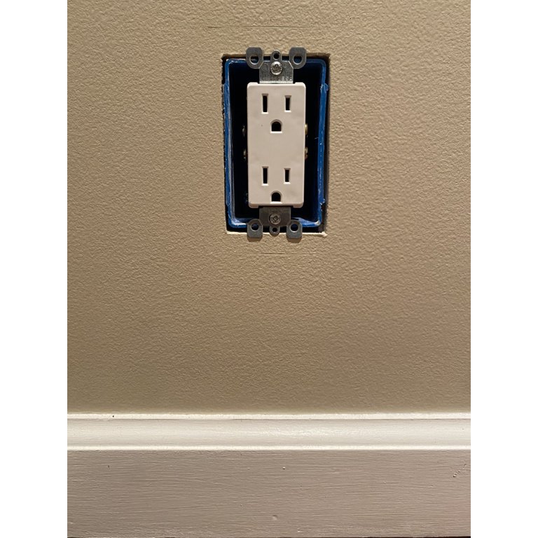 Child Be Safe Modern Rectangular Style Electrical Switch/Outlet Cover, Childproof Outlet Covers