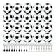 thumbnail image 2 of Llavero de futbol Zulema con borlas de cuero 20 piezas Unisex, 2 of 8