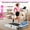 White + ABS + Rubber + Steel (Q235), variant on Foldable Treadmill with Handle Bar & Incline, 2 in 1 Upgrade Portable Under Desk Walking Pad and Vibration Pad with Remote Control for Home Office Small Spaces, White