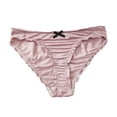 thumbnail image 2 of Abomasnow Womens Satin Full Coverage Panties Briefs Low Waist Stretchy Underwear S-XL, 2 of 7