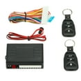 thumbnail image 1 of 12V DC Keyless Entry System with 3-Button Remote Controllers, 433.92MHz Frequency, 50-80m Max Remote Range, LED Alert Light & Flashing Security Warning - Includes Control Box, Wiring Harness &, 1 of 6