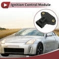 thumbnail image 2 of Unique Bargains No.F3XY12K072A/220200B000/2202056E17/2202055Y00 Ignition Module Ignition Control Module for Nissan Quest 1993-1998 ABS Metal Black, 2 of 6
