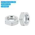 thumbnail image 4 of Uxcell M7x1.0 Steel Hex Nuts 60 Pcs Metric Thread Zinc Plated Finished Hardware Nuts Screw Bolt Fasteners 4mm Tall, 4 of 5