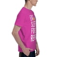 thumbnail image 3 of Eat Sleep Forex Repeat Men'S Basic Short Sleeve T-Shirt Fuchusia Medium, 3 of 5