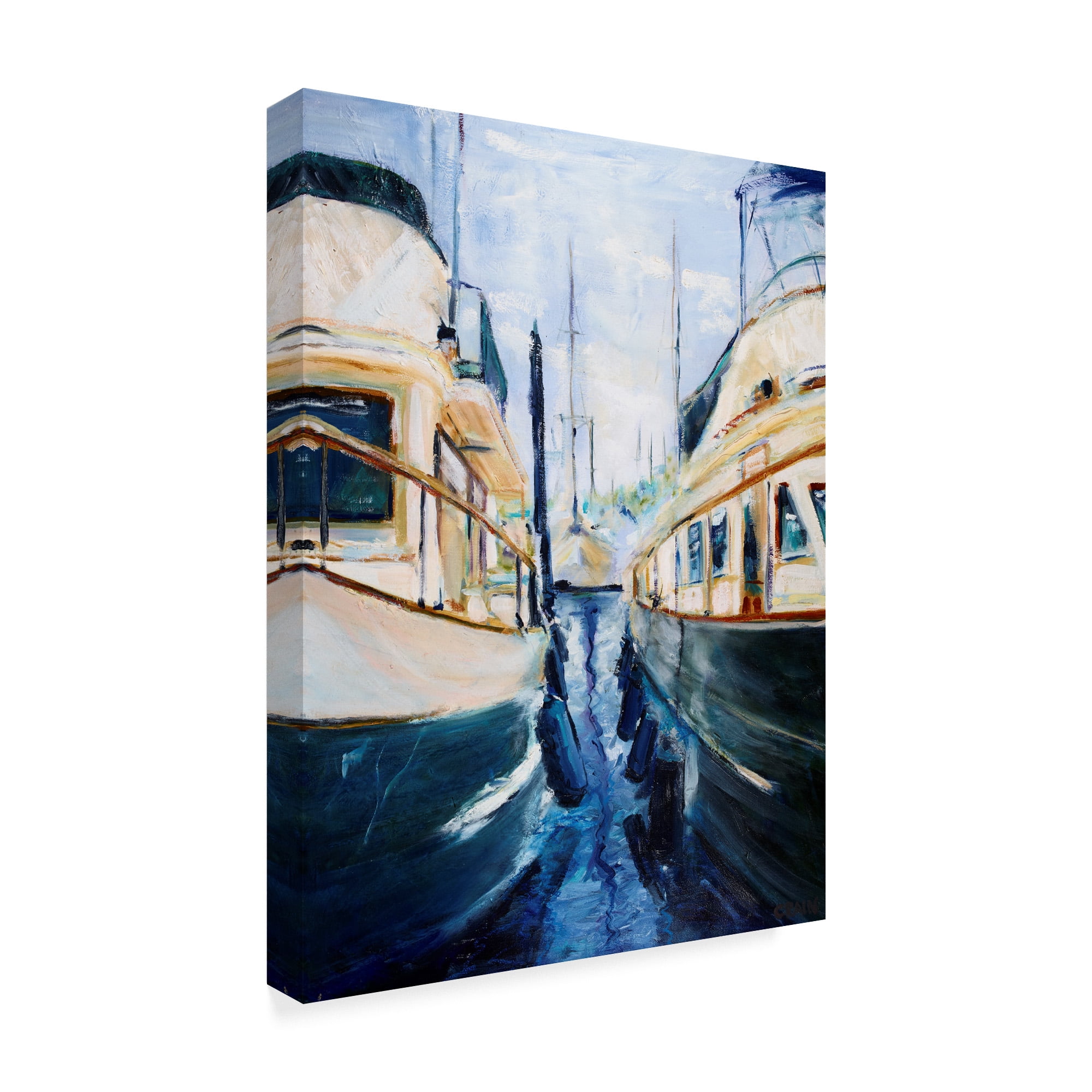 Trademark Fine Art 'Grand Banks' Canvas Art by Curt Crain