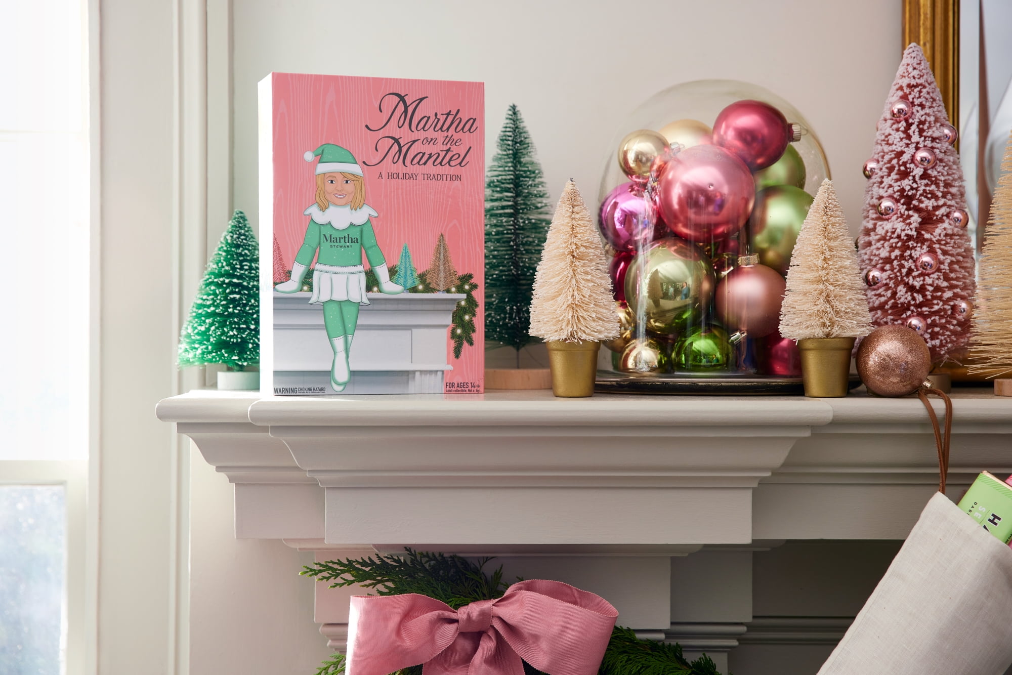 Martha Stewart Christmas Figurine - Walmart Business Supplies