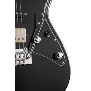 Cort Guitars G250SEBK-U SE 6-String Solid-Body Electric Guitar, Black