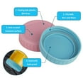 thumbnail image 3 of Mason Jar Lids - Colored Plastic Mason Jar Lids Regular Mouth, Leak Proof Canning Lids Covers with Silicone Rings for Ball, Kerr Jars, Reusable Jar Lid Tops Caps for Mason Canning Jars, 3 of 5