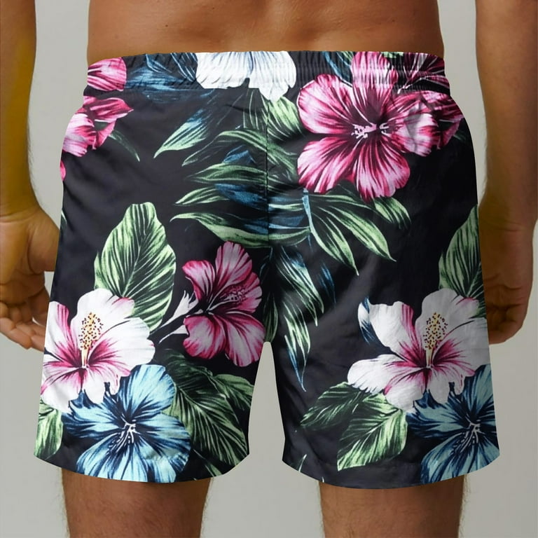 ZCFZJW Men's Swim Trunks Board Shorts Lightweight Quick Dry Summer