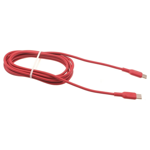 Red 6ft Long Cable for T-Mobile REVVL 6x/Pro 5G - USB-C to Type-C PD Fast Charger Cord Power Wire N6O for REVVL 6x, 6x Pro 5G Phones