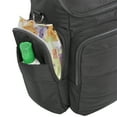 thumbnail image 6 of Fisher-Price Crossbody Tote and Diaper Bag Backpack - Changing Pad, Insulated Pocket - Black, 6 of 9