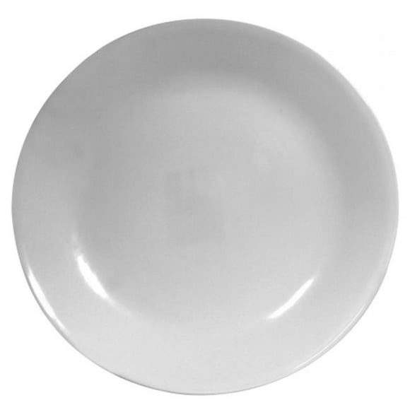 Corelle Winter Frost White 10.25" Glass Dinner Plate, 10.25" Round Dinner Plate