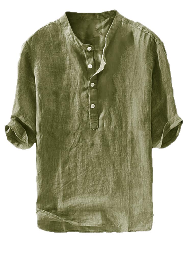 mens linen t shirt