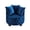 Navy, variant on CQSXDA Upholstered Tufted Accent Chair, Comfortable Leisure Chair for Contemporary Home Decor，Violet