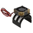 thumbnail image 3 of 30mm Motor Radiator, Motor Cooling Fan 28000 RPM Maximum Speed Overheating Prevention 5-8V Voltage Exquisite Workmanship  for F540 Motor Red,Gold,Silver, 3 of 8