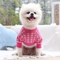 thumbnail image 2 of Pet Dog Clothes Dog Sweater Pup Dog Cotton Soft and Breathable Shirts Knitting Outfit Sweaters in Cold Weather for Dogs, 2 of 8