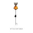 thumbnail image 3 of Yuarrent Lámpara de césped con energía solar Exquisita luz de calle de tierra Varilla de caña Ángel Llama Luna Lámpara solar LED decorativa Vidrio Iluminación y accesorios No.1 Yuarrent HA026466-01, 3 of 5