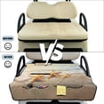 thumbnail image 4 of KUIFORTI Cute Starfish Golf Cart Seat Blanket Covers Summer Outdoor Anti-hot Club Car Blanket Breathable Fashion Compatible with EZGO and More 2 Person Seats Golf Carts, 4 of 7