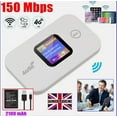 thumbnail image 1 of Compact And Portable 4G LTE Modem Router, Supports Multiple Users With Plug And Play Convenience For Seamless Connectivity At Home Or On The Go, 1 of 5