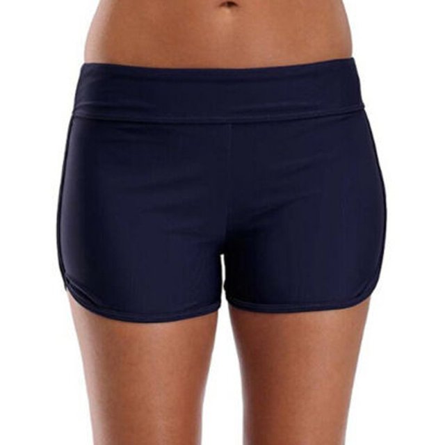 Femmes Noir Bleu Maillot de Bain Bas Tankini Maillots de Bain Plage