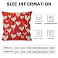 thumbnail image 5 of PHYHOO Valentines Pillow Covers Red Valentine's Day Decor Throw Pillows Spring Holiday Outdoor Cushion Cases for Couch Bed Decorations, 5 of 5