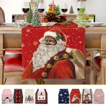 Xuniizn Christmas Tablecloth Wrinkled Cheesecloth Christmas Tablecloths - Bohemian Christmas Table Cloth Rectangular Table Cover for Holiday, Wedding Party Christmas Decorations for Home