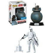 Star wars black series 3.75" boba fett + Funko POP Star Wars: SW - EP8 - POP 19 EXCL.