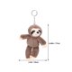 thumbnail image 2 of ColoMX 2 uds llavero de felpa de perezoso llaveros de animales de peluche lindos y ligeros llaveros de mochila de moda para mochilas y bolsos para niños, 2 of 8