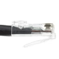 thumbnail image 4 of Cat5e Black Ethernet Patch Cable, Bootless, 2 foot, 4 of 5