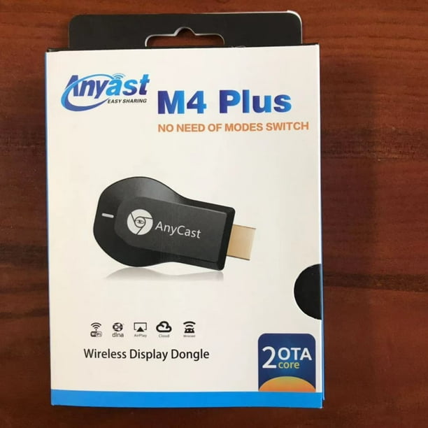 Dispositivo de pantalla G2 inalámbrico con M2 M4 M9plus push treasure HDMI Dongle dispositivo de pantalla anycast