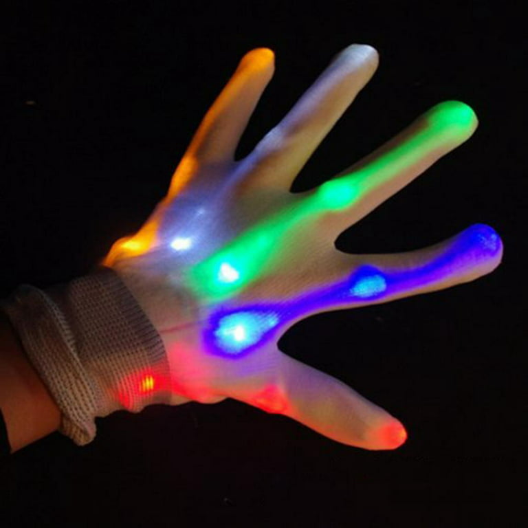 GOLEDLF Cool Fun Toys for 7-12 Year Old Boys Girls,Rainbow  Flashing LED Gloves for Costume Clubbing Party Birthdays Halloween  Christmas Carnival Gifts… : Toys & Games