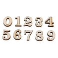 thumbnail image 1 of Spptty Mixed Wooden Numbers, 200Pcs Mixed Wooden A-Z Letters/0-9 Numbers Unpaint DIY Decoations Kids Early Learning Toys, Wooden Letters, 1 of 3