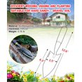 thumbnail image 2 of Pala de mano para jardín Kemaier de 32 cm, acero al carbono, mango de goma, 2 of 6