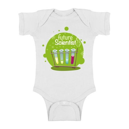 

18 Months Boy Clothes - NB 6M 12M 18M 24M - Infant Future Scientist Short Sleeve Bodysuit