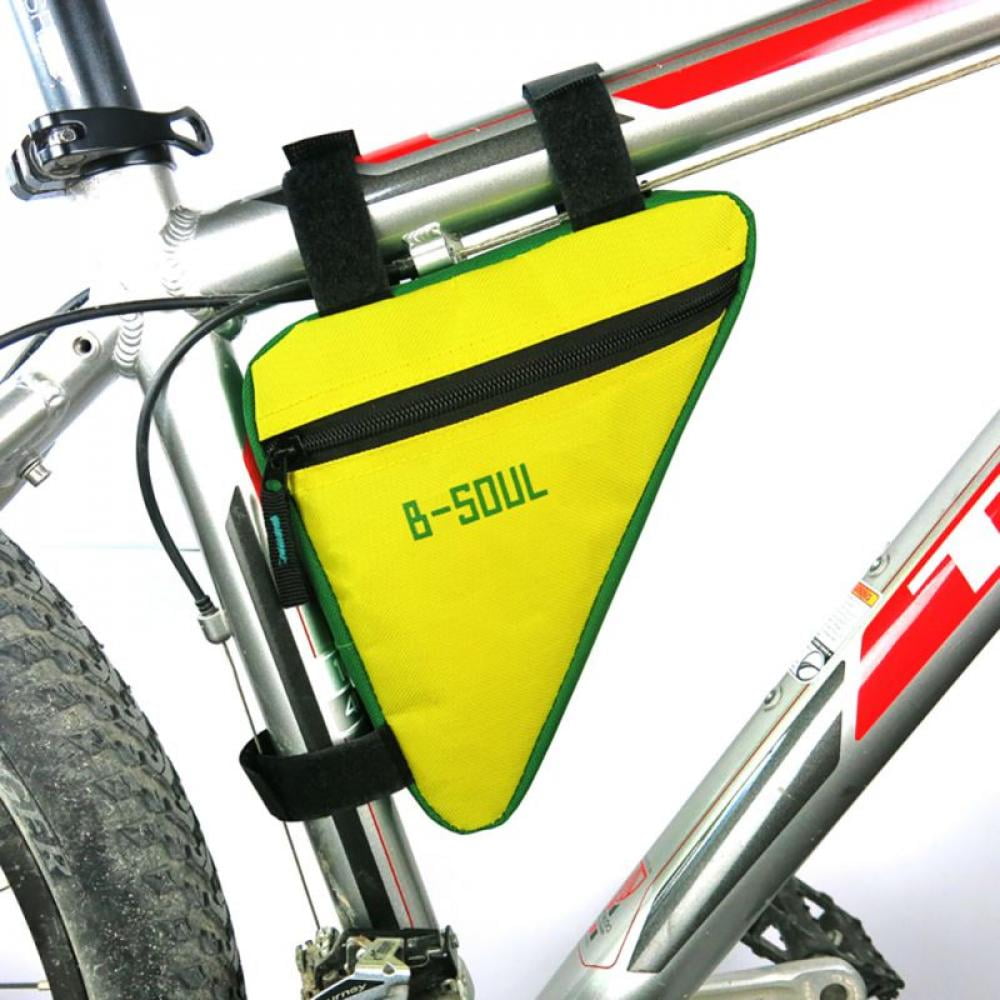 Waterproof Triangle Cycling Bikes Bicycle Front Tube Frame Pouch Saddle Bag New 