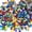 Colorful, variant on Sinkoo Sea Glass for Crafts About 1LB (405g/14.28oz) Glass Pebbles Gemstones Bulk for Beaching Wedding DIY Decoration Aquarium Turtle Tank Vase Filler (Dark Blue)