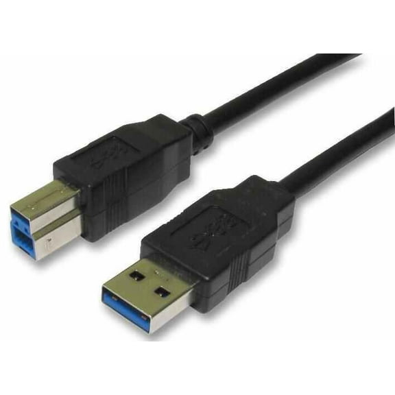 PRO SIGNAL - USB 3.0 A Male to B Male Lead, 1m Black