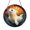 Stained Glass 5.9 Inch, variant on Beautiful Arctic Harp Seal Suncatcher Window Hanging Ornament Art