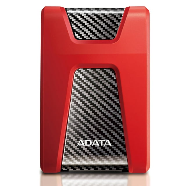 Disco Duro Externo 1TB Adata HD650 USB 3.1 Uso Rudo Portatil Rojo AHD650-1TU31-CRD Rojo